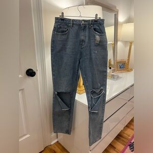 TWIIN Distressed Blue Jeans